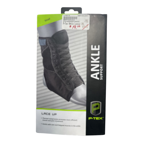 Vist Large View of Product Image Which is New P-Tex Ankle Laceup SML