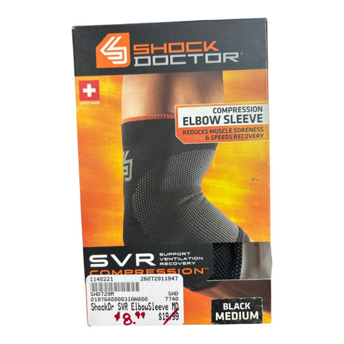 Vist Large View of Product Image Which is New ShockDr SVR ElbowSleeve MD