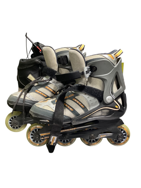 Vist Large View of Product Image Which is Used ROLLERBLADES Junior Roller Quad Skates Grey Junior 04