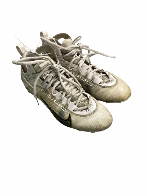 Vist Large View of Product Image Which is Used Nike LAX Cleats Mens White Senior 6