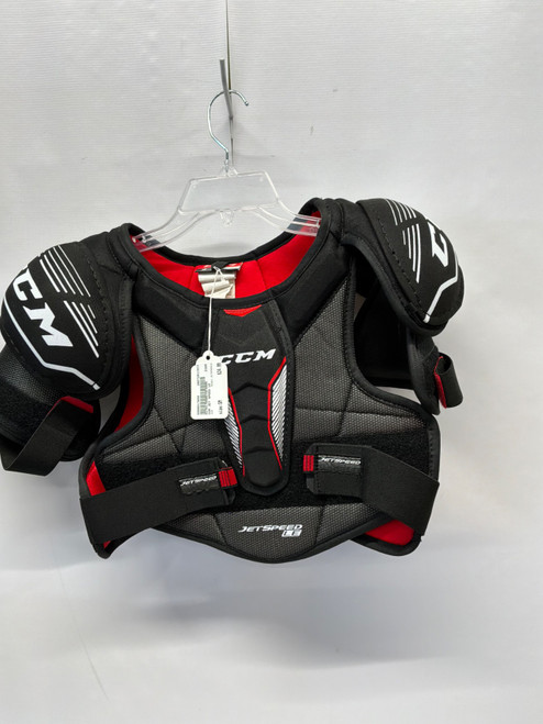 Vist Large View of Product Image Which is Used CCM JETSPEEDLE Senior Shoulder Pads SM