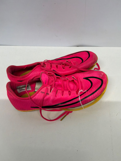 Vist Large View of Product Image Which is Used Nike Track & Field Cleats Adult Pink Senior 7