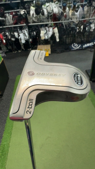 Vist Large View of Product Image Which is Used Odyssey 2 BALL BLADE Mens Putter LH