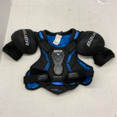 Vist Large View of Product Image Which is Used Bauer VAPOR VOLT Junior Shoulder Pads MD