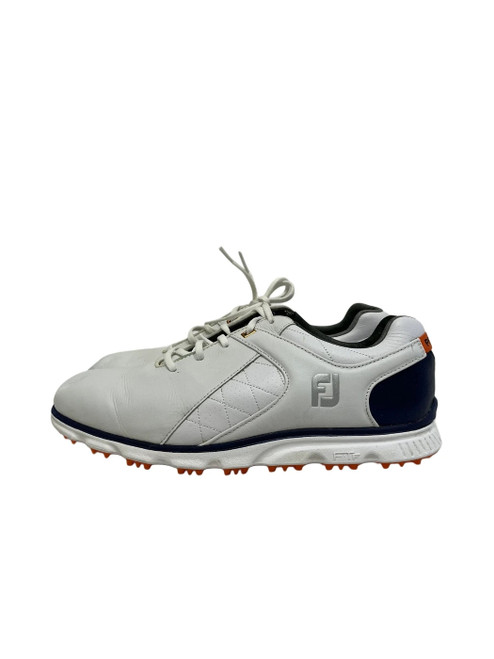Vist Large View of Product Image Which is Used Foot Joy Pro SL Mens 10 Golf Shoes White 