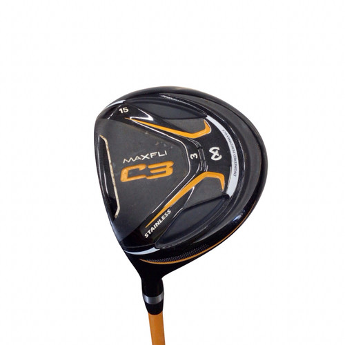 Vist Large View of Product Image Which is Used Maxfli C3 Mens Fairway Wood LH 3 Wood