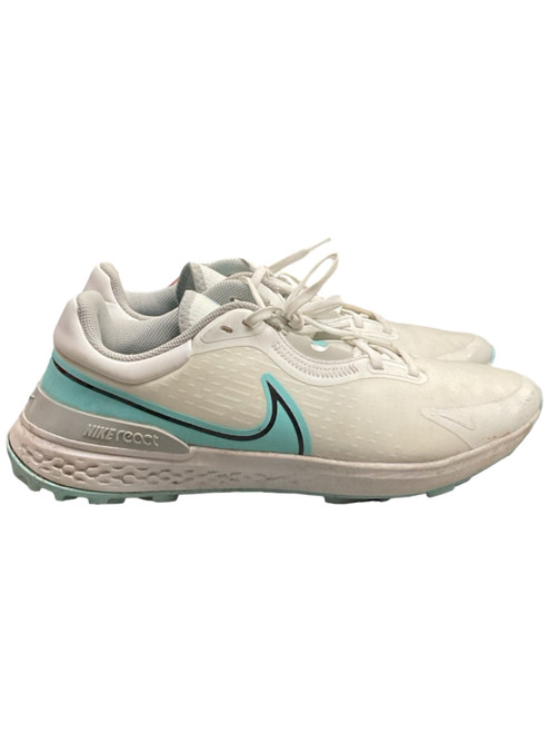 Vist Large View of Product Image Which is Used Nike Mens Golf Shoes White Senior 13