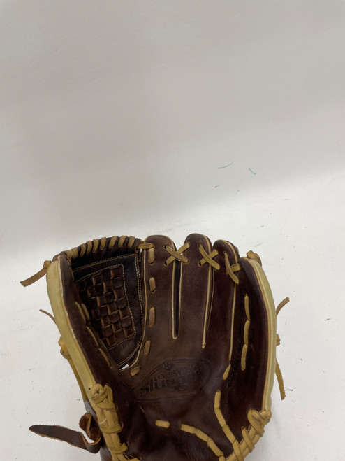Vist Large View of Product Image Which is Used Louisville Slugger OSBN6-1150 BB/SB Glove RH Throw Brown 11 1/2"
