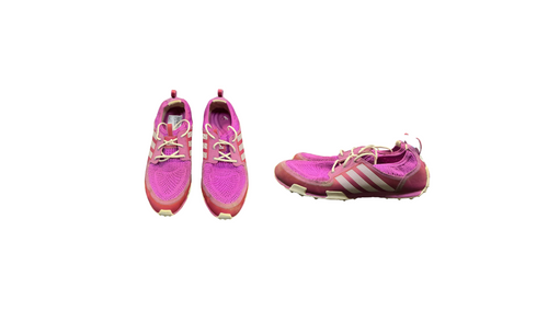Vist Large View of Product Image Which is Used Adidas Womens Golf Shoes Purple Senior 8
