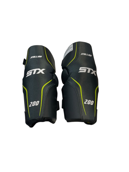 Vist Large View of Product Image Which is Used STX STALLION 200 ARM PADS Lacrosse Arm Pads/Guards Black MD