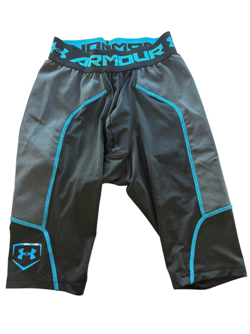 Vist Large View of Product Image Which is Used Under Armour SLIDING SHORT Other Clothing Royal Blue MD