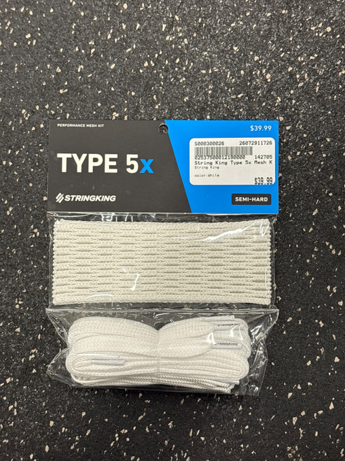 Vist Large View of Product Image Which is Used String King LAX Mesh Piece White