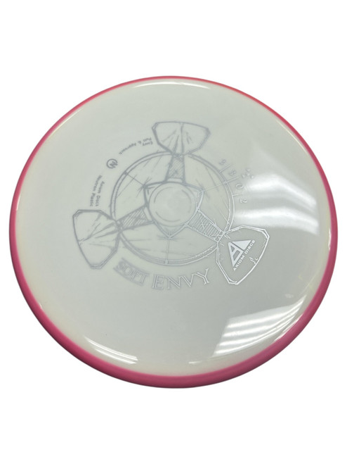 Vist Large View of Product Image Which is Used Axiom SOFT ENVY PUTTER Disc Golf Putter White