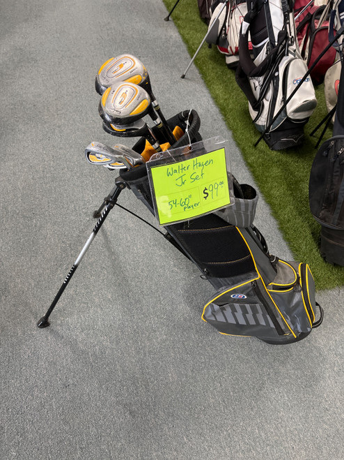Vist Large View of Product Image Which is Used Walter Hagen 54-60 INCH PLAYER Jr Club Set RH 7 Piece