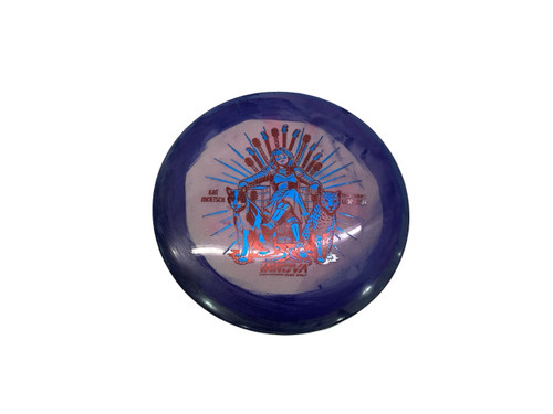 Vist Large View of Product Image Which is Used Innova TOUR SERIES LEOPARD 3 Disc Golf Driver Purple
