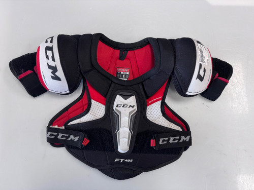 Vist Large View of Product Image Which is Used CCM FT485 Junior Shoulder Pads MD