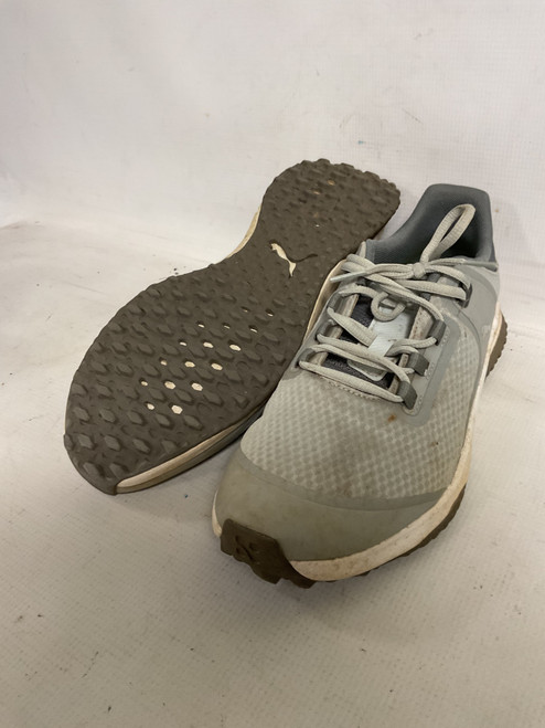 Vist Large View of Product Image Which is Used Puma FUSION GRIP Mens Golf Shoes Grey Senior 11