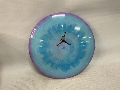 Vist Large View of Product Image Which is Used Discraft VENOM Disc Golf Driver Royal Blue