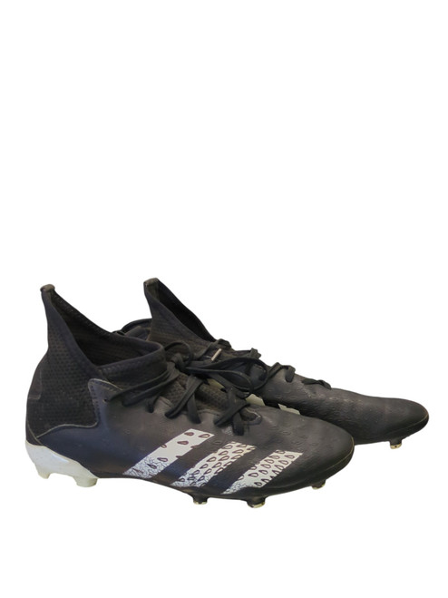Vist Large View of Product Image Which is Used Adidas PREDITOR Soccer Cleats Black Junior 04.5