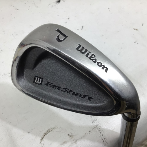 Vist Large View of Product Image Which is Used Wilson FAT SHAFT PITCHING WEDGE S FLEX Golf Wedge Mens RH Pitching Wedge
