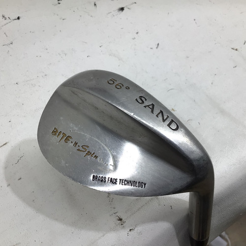 Vist Large View of Product Image Which is Used BITE-N-SPIN 56 DEG WEDGE Golf Wedge Mens RH 56 Degree