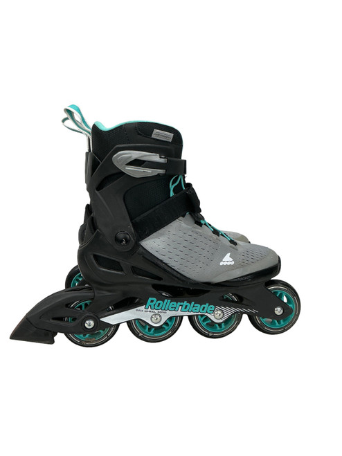 Vist Large View of Product Image Which is Used Rollerblade ZETRA ELITE Senior Rec Fitness Skates Turquoise Senior 8