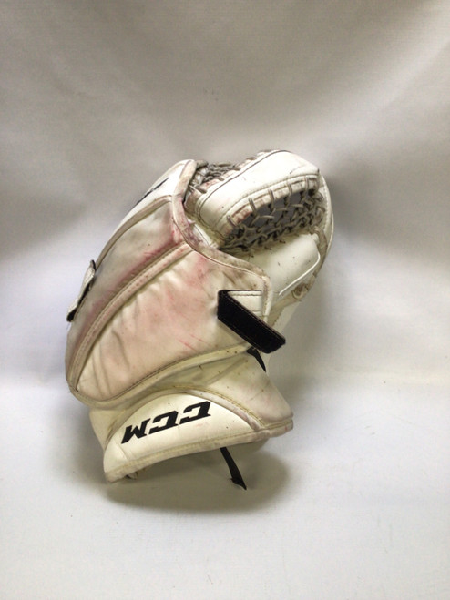 Vist Large View of Product Image Which is Used CCM EXTREME FLEX Senior Goalie Catcher White
