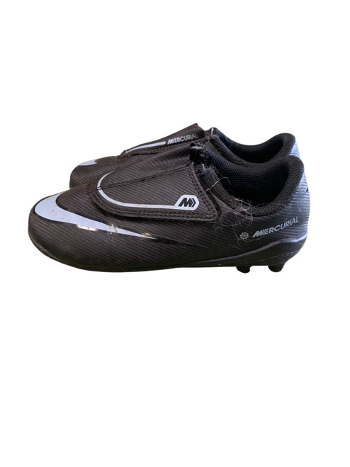 Vist Large View of Product Image Which is Used Nike Soccer Cleats Black Youth 11.0