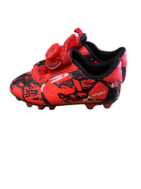 Vist Large View of Product Image Which is Used Soccer Cleats Red Adjustable
