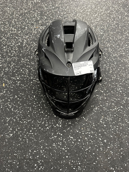 Vist Large View of Product Image Which is Used Cascade S Lacrosse Helmet Black One Size