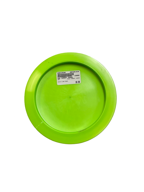 Vist Large View of Product Image Which is Used DGA TORRENT JOKERZ Disc Golf Driver Lime Green