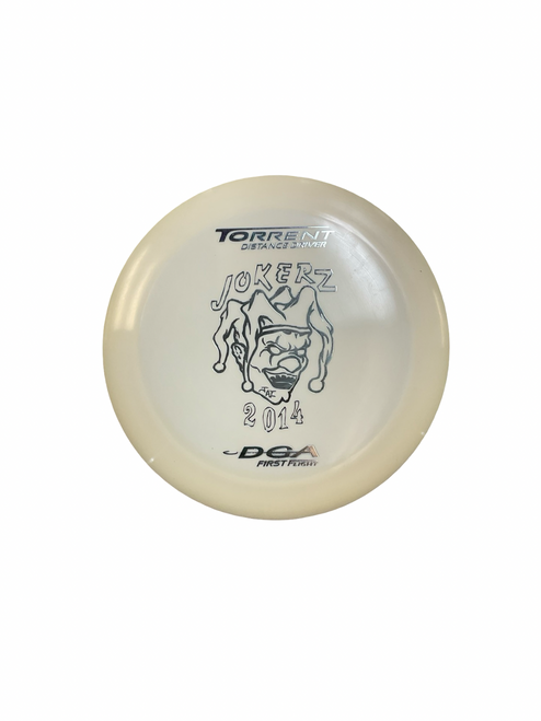 Vist Large View of Product Image Which is Used DGA TORRENT JOKER Disc Golf Driver Beige