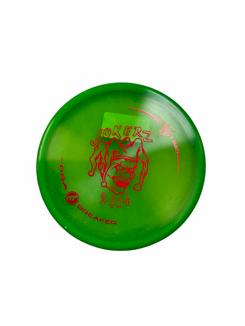 Vist Large View of Product Image Which is Used DGA BREAKER JOKERZ Disc Golf Putter Green