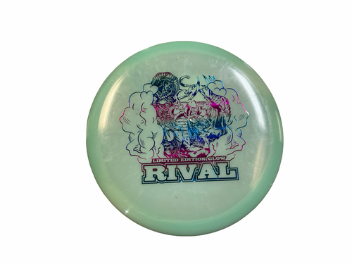 Vist Large View of Product Image Which is Used Legacy GLOW RIVAL Disc Golf Driver Turquoise