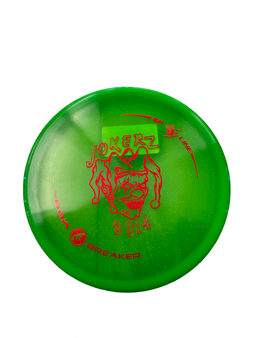 Vist Large View of Product Image Which is Used DGA BREAKER JOKERZ Disc Golf Putter Green