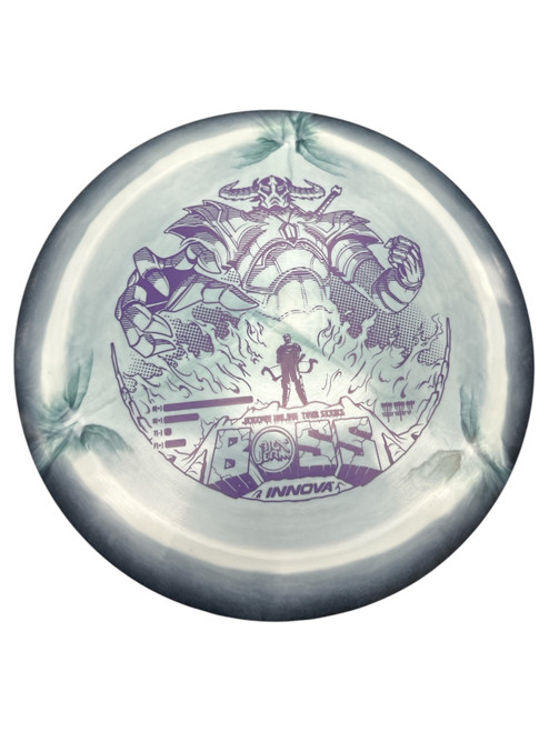 Vist Large View of Product Image Which is Used Innova BOSS Disc Golf Driver Grey
