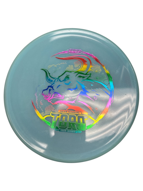 Vist Large View of Product Image Which is Used Innova TORO Disc Golf Mid Range Carolina Blue