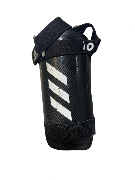 Vist Large View of Product Image Which is Used Adidas Soccer Shin Guards Youth Black SM