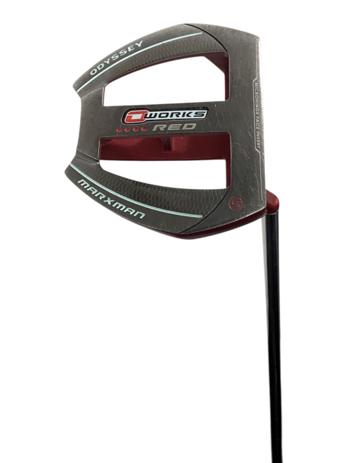 Vist Large View of Product Image Which is Used Odyssey OWORKS MARXMAN RED Mens Putter Right Hand