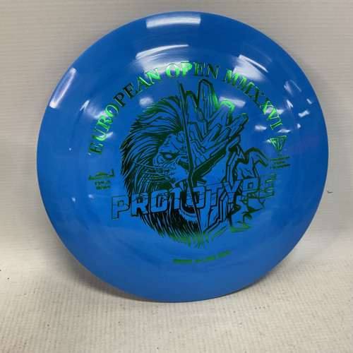 Vist Large View of Product Image Which is Used Discmania PROTOTYPE SWIRL Disc Golf Driver Royal Blue