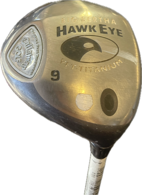 Vist Large View of Product Image Which is Used Callaway BB HAWK EYE Mens Fairway Wood RH 9 Wood