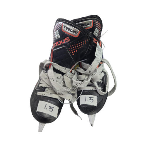 Vist Large View of Product Image Which is Used True HZRDUS 7X SKATES 1.5 Junior Hockey Skate Junior 01.5