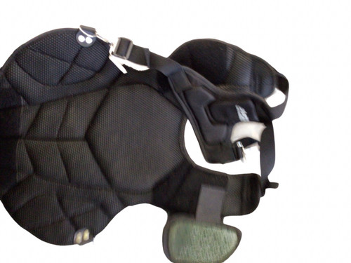 Vist Large View of Product Image Which is Used AD STARR CHEST PROTECTOR Catchers Chest Protector Black And Grey Junior