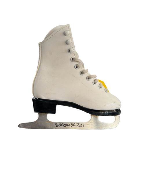 Vist Large View of Product Image Which is Used Lange LIBRA Girls Figure Skate White Youth 11.0