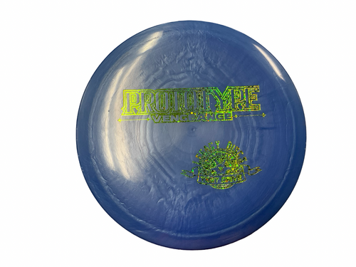 Vist Large View of Product Image Which is Used Legacy OUTLAW Disc Golf Driver Navy Blue