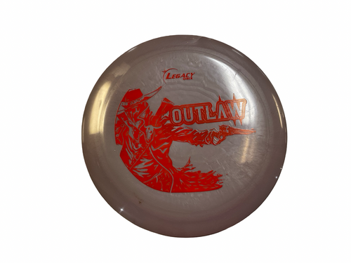 Vist Large View of Product Image Which is Used Legacy OUTLAW Disc Golf Driver Grey