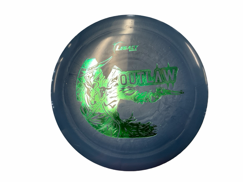 Vist Large View of Product Image Which is Used Legacy OUTLAW Disc Golf Driver Navy Blue