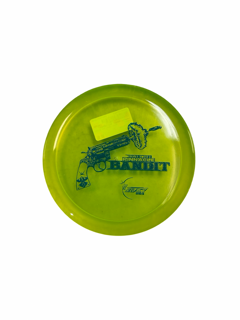 Vist Large View of Product Image Which is Used Legacy HONEY BEE BANDIT Disc Golf Driver Yellow