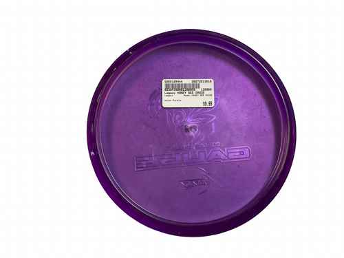 Vist Large View of Product Image Which is Used Legacy HONEY BEE GAUGE Disc Golf Mid Range Purple