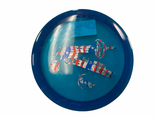 Vist Large View of Product Image Which is Used Legacy BANDIT Disc Golf Driver Royal Blue